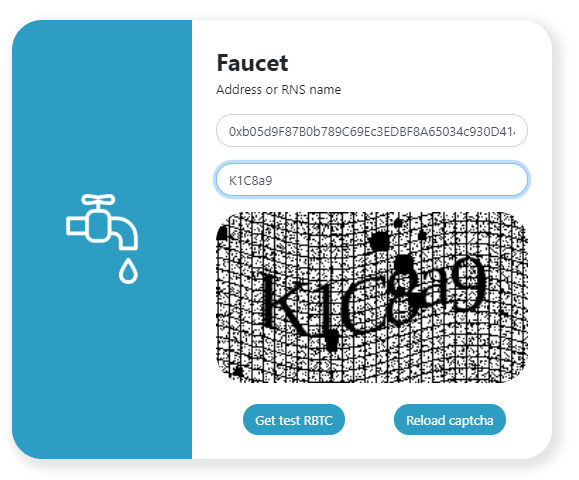 RBTC Facuet